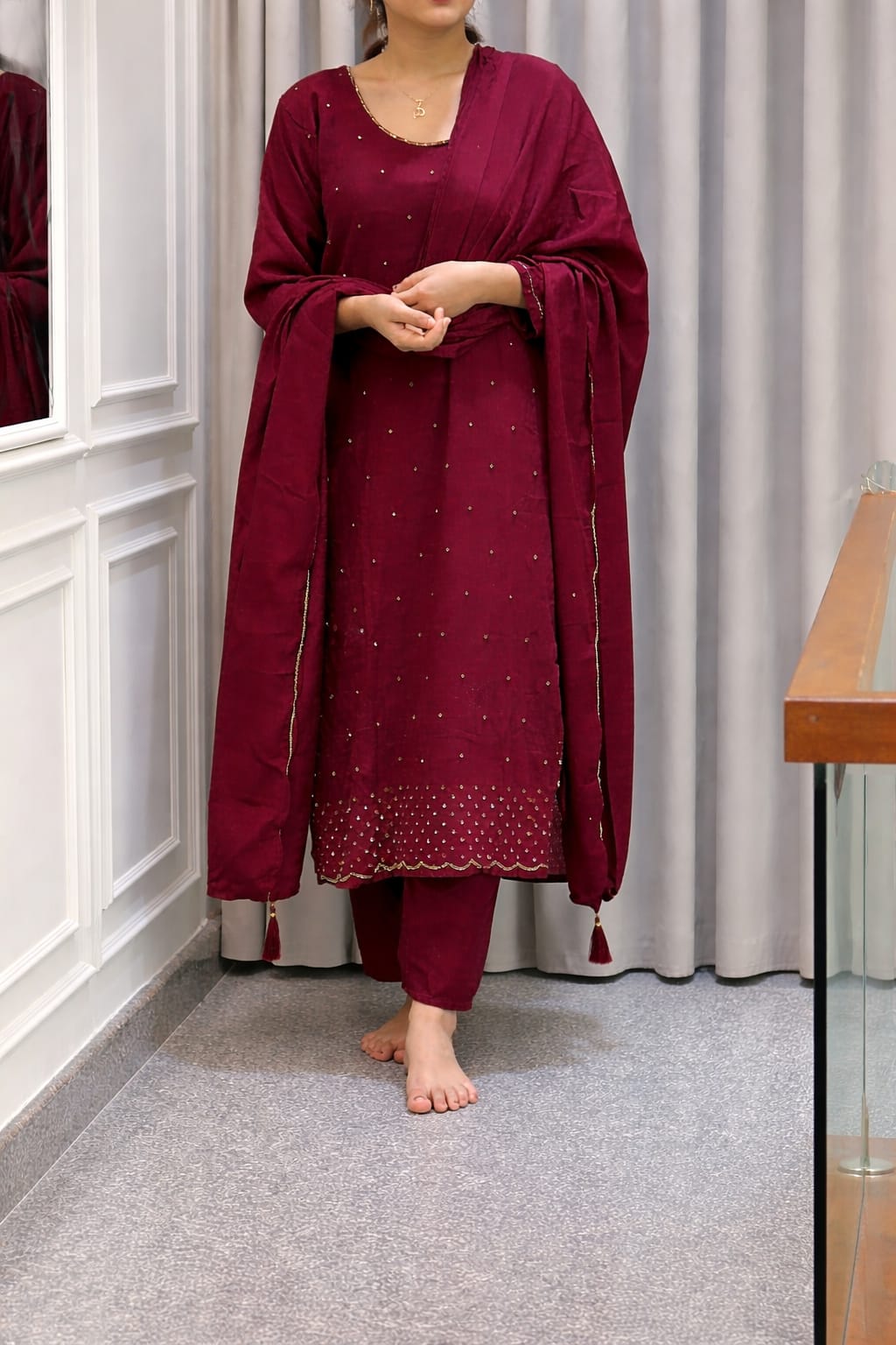 PARTY WEAR KURTHA SET