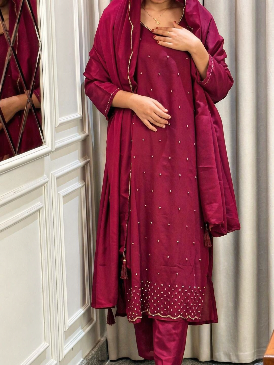 PARTY WEAR KURTHA SET