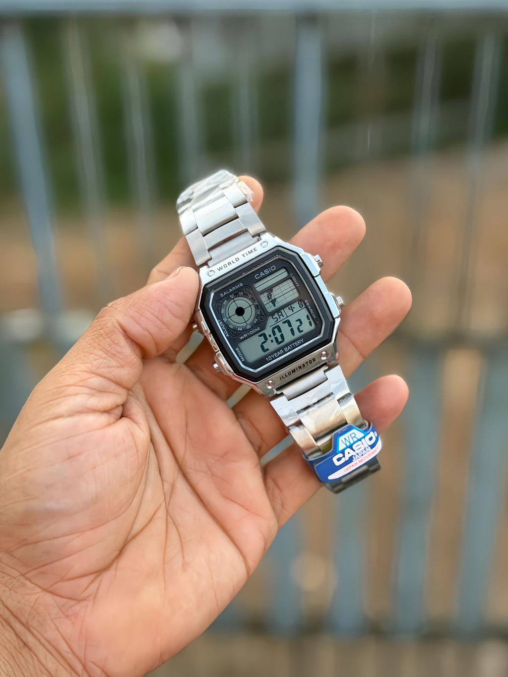 Casio Vintage World Time Digital Watch