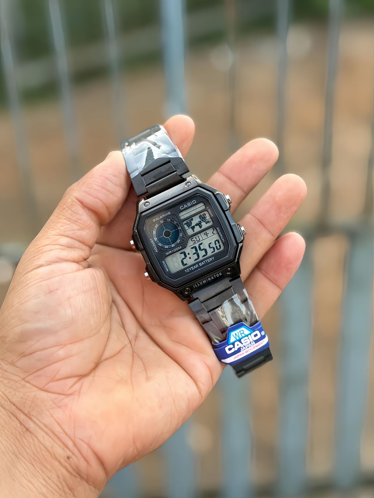 Casio Vintage World Time Digital Watch
