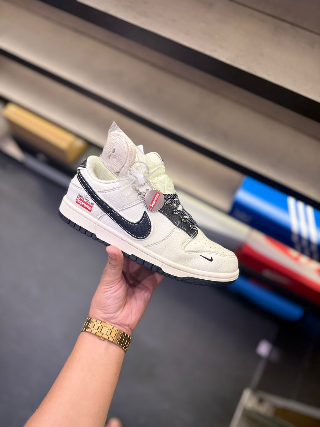 NIKE SB DUNK STONE ISLAND SUPREME 🦆