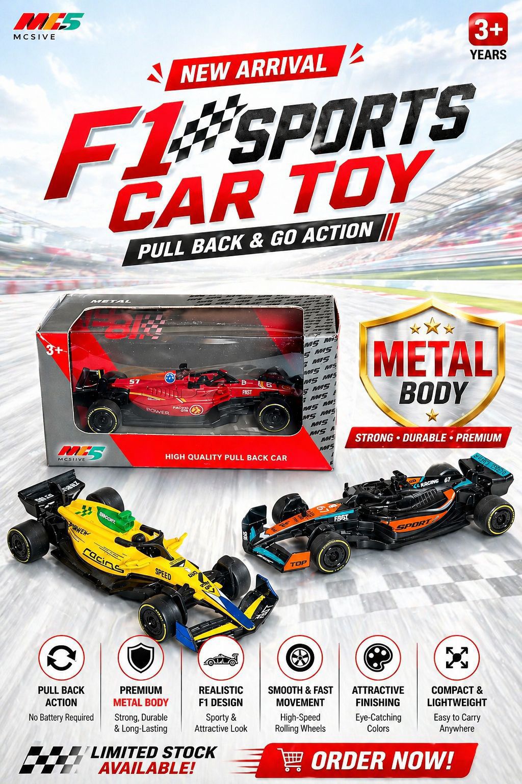 F1 Sports Car Toy