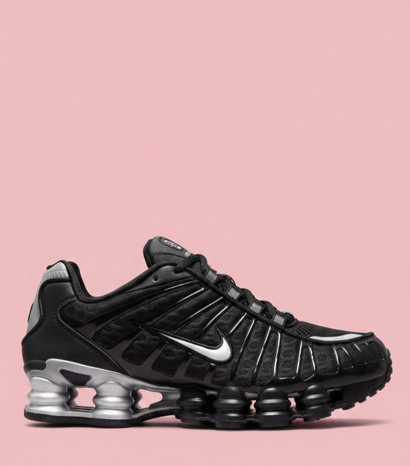 NIKE SHOX TL BLACK SILVER