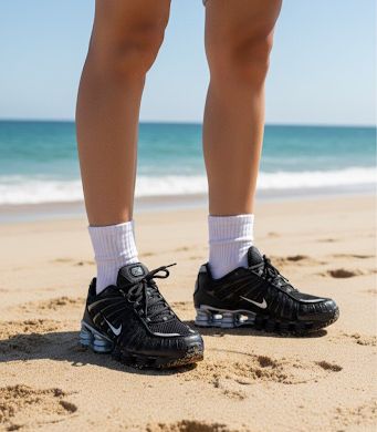 NIKE SHOX TL BLACK SILVER