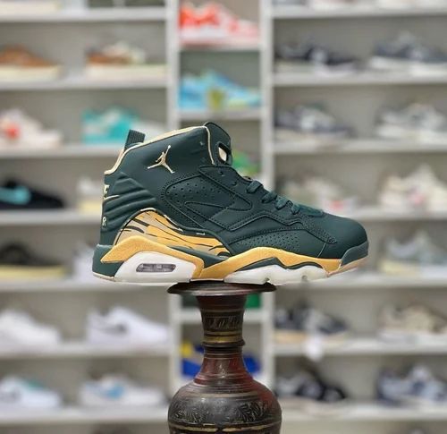 AIR JORDANS JUMPMAN MVP GREEN ORANGE