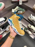 AIR JORDANS RETRO 6 JUMPMAN MVP YELLOW BROWN