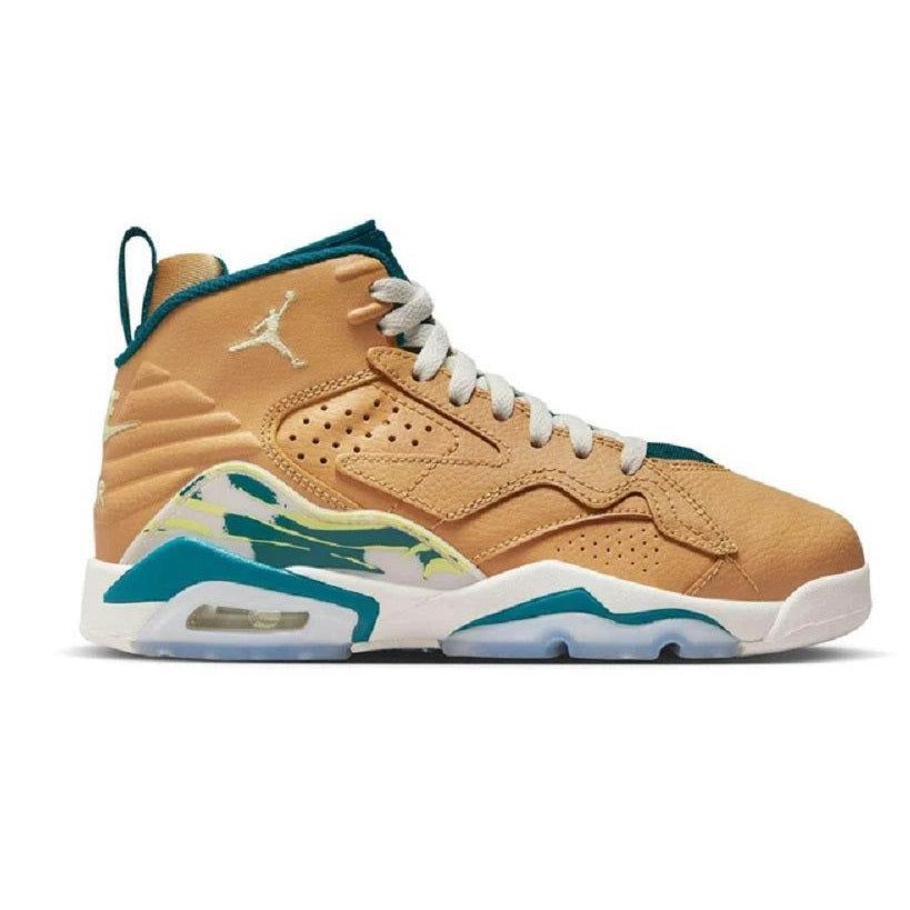 AIR JORDANS RETRO 6 JUMPMAN MVP YELLOW BROWN