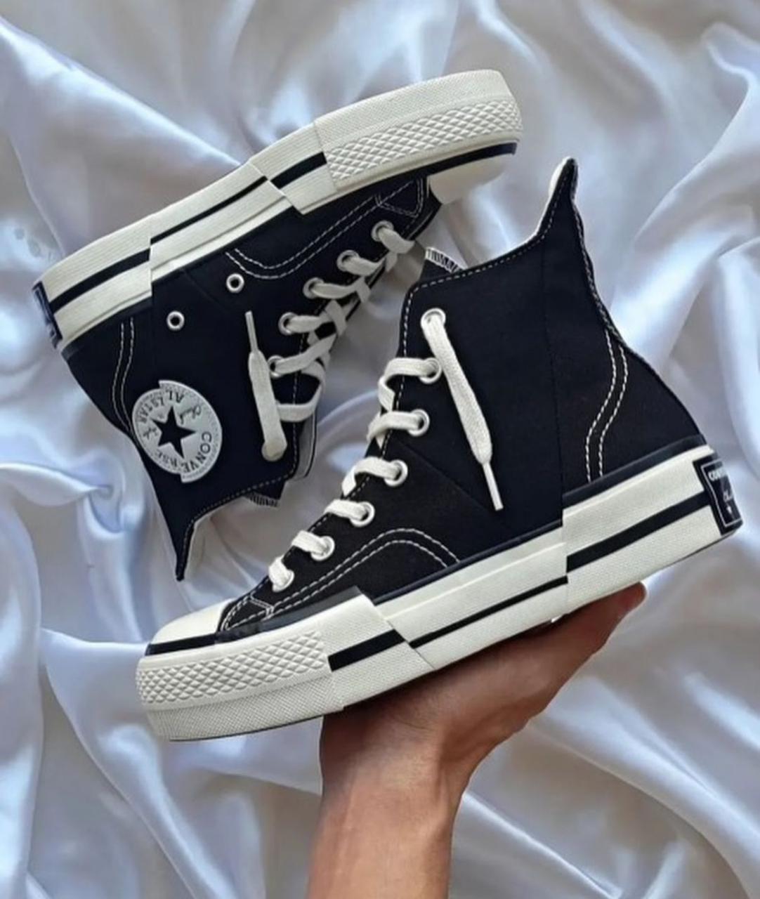 CONVERSE CHUCK MID PLUS BLACK WHITE