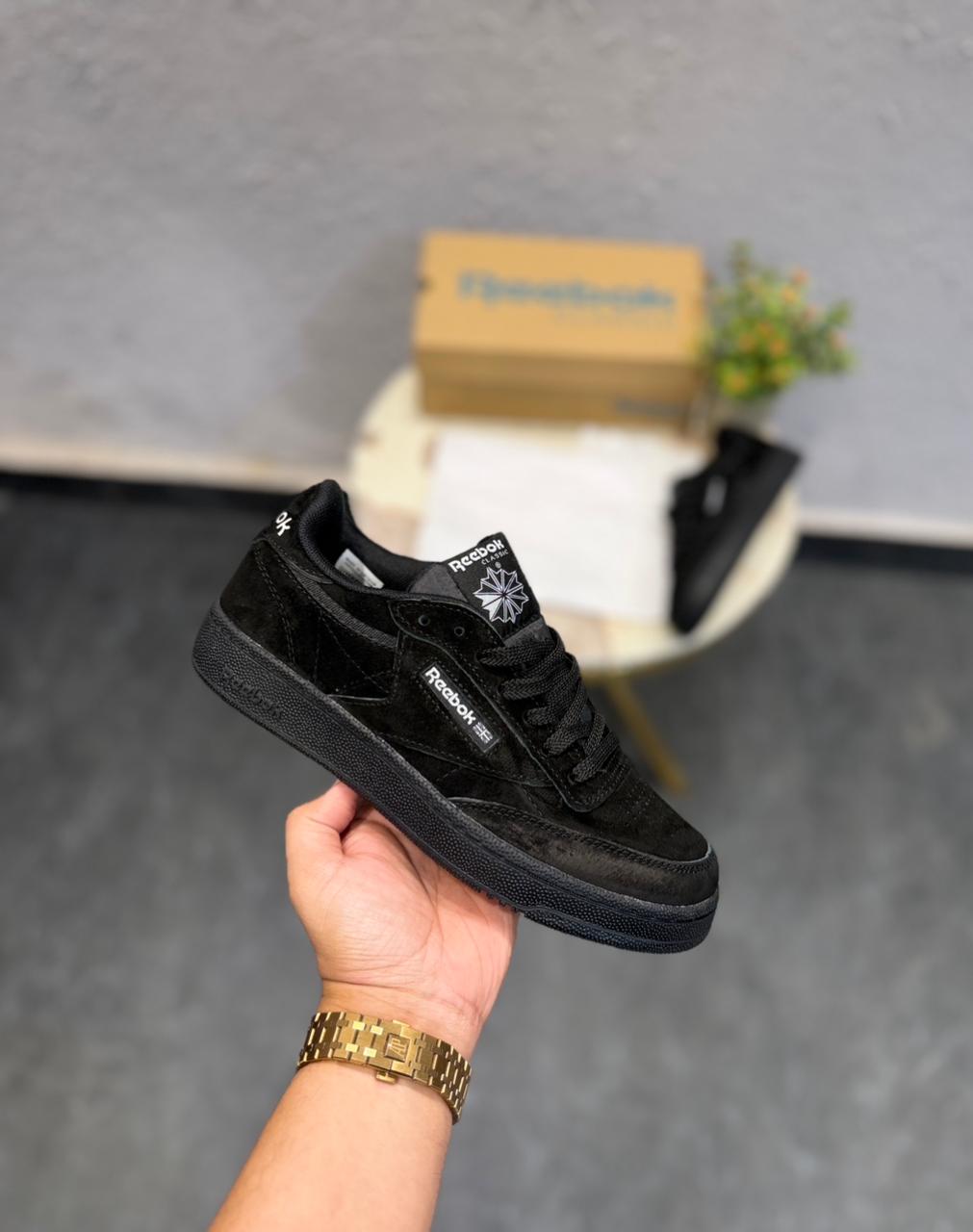 REEBOK CLASSIC SUEDE BLACK