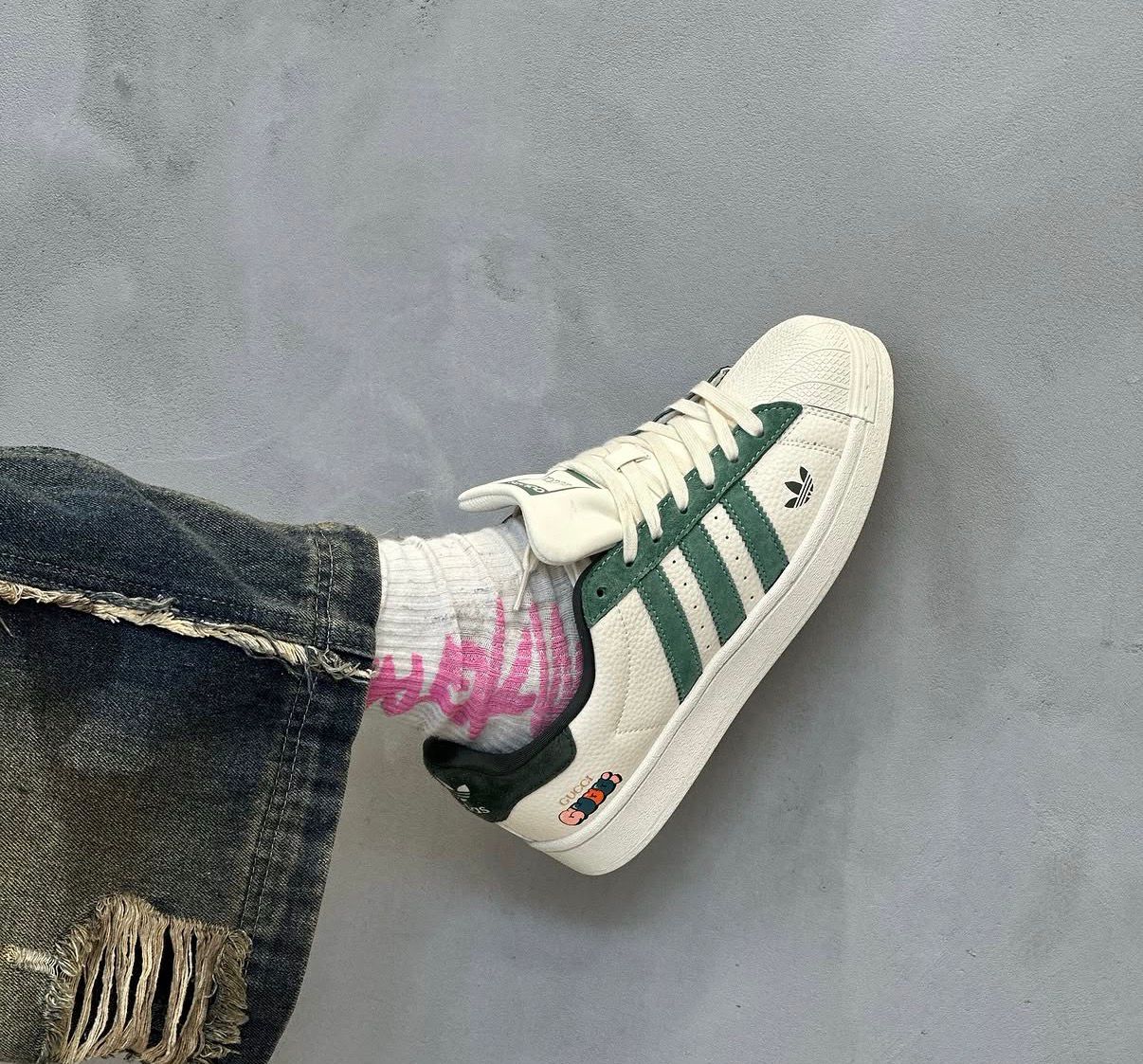 ADIDAS ORIGINAL SUPERSTAR X GUCCI