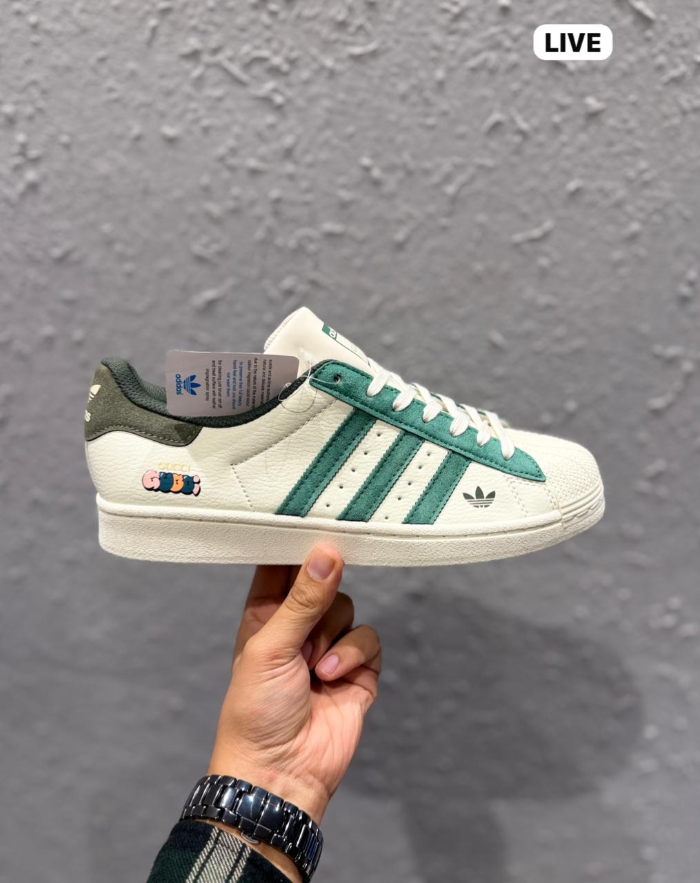 ADIDAS ORIGINAL SUPERSTAR X GUCCI