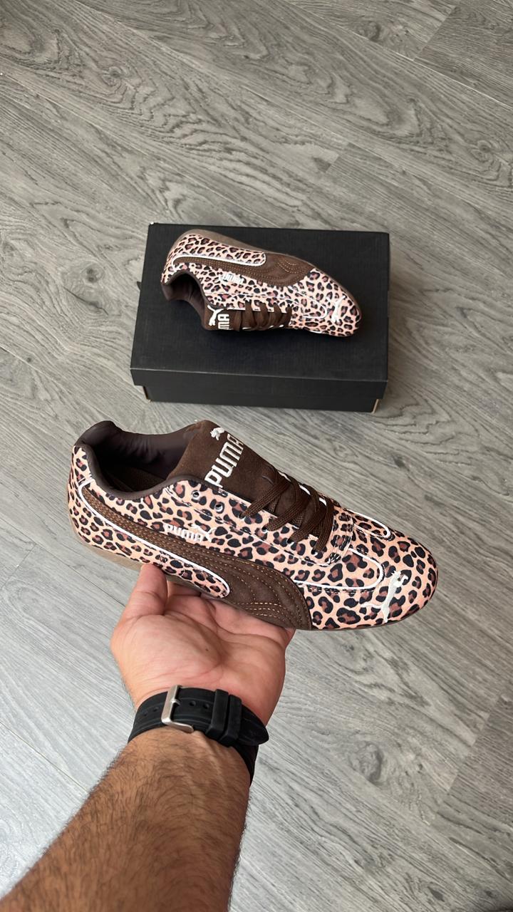PUMA SPEED CAT LEOPARD FOR GIRLS