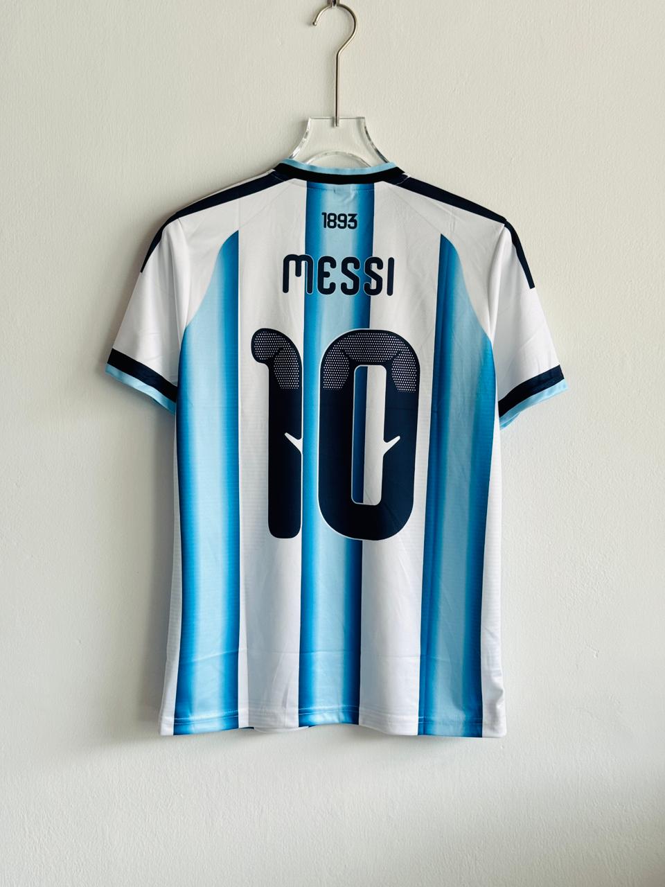 ARGENTINA 2026 HOME KIT MESSI EMBROIDERY PREMIUM JERSEY