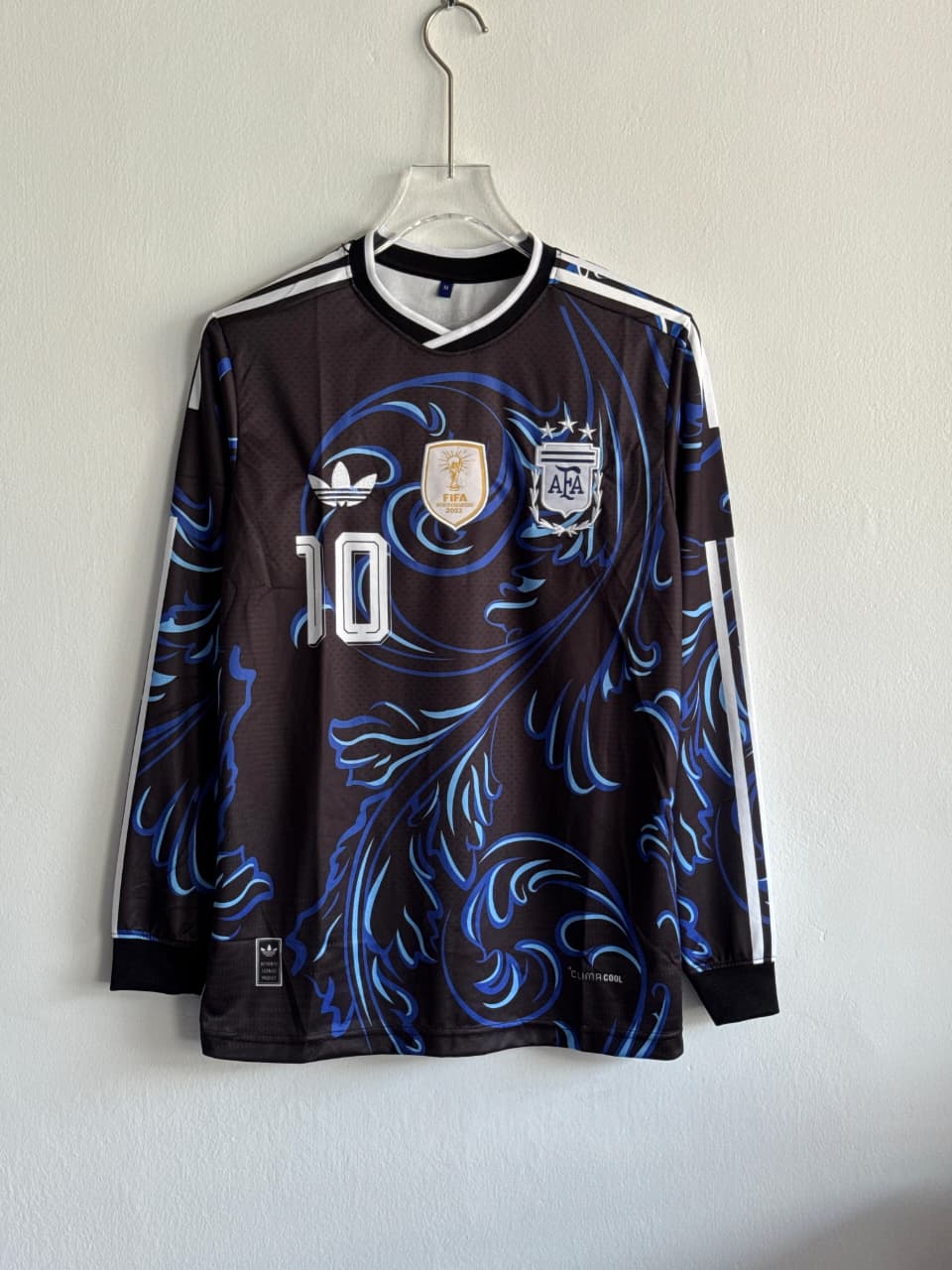 ARGENTINA 2026 AWAY KIT MESSI FULLSLEEVE EMBROIDERY PREMIUM