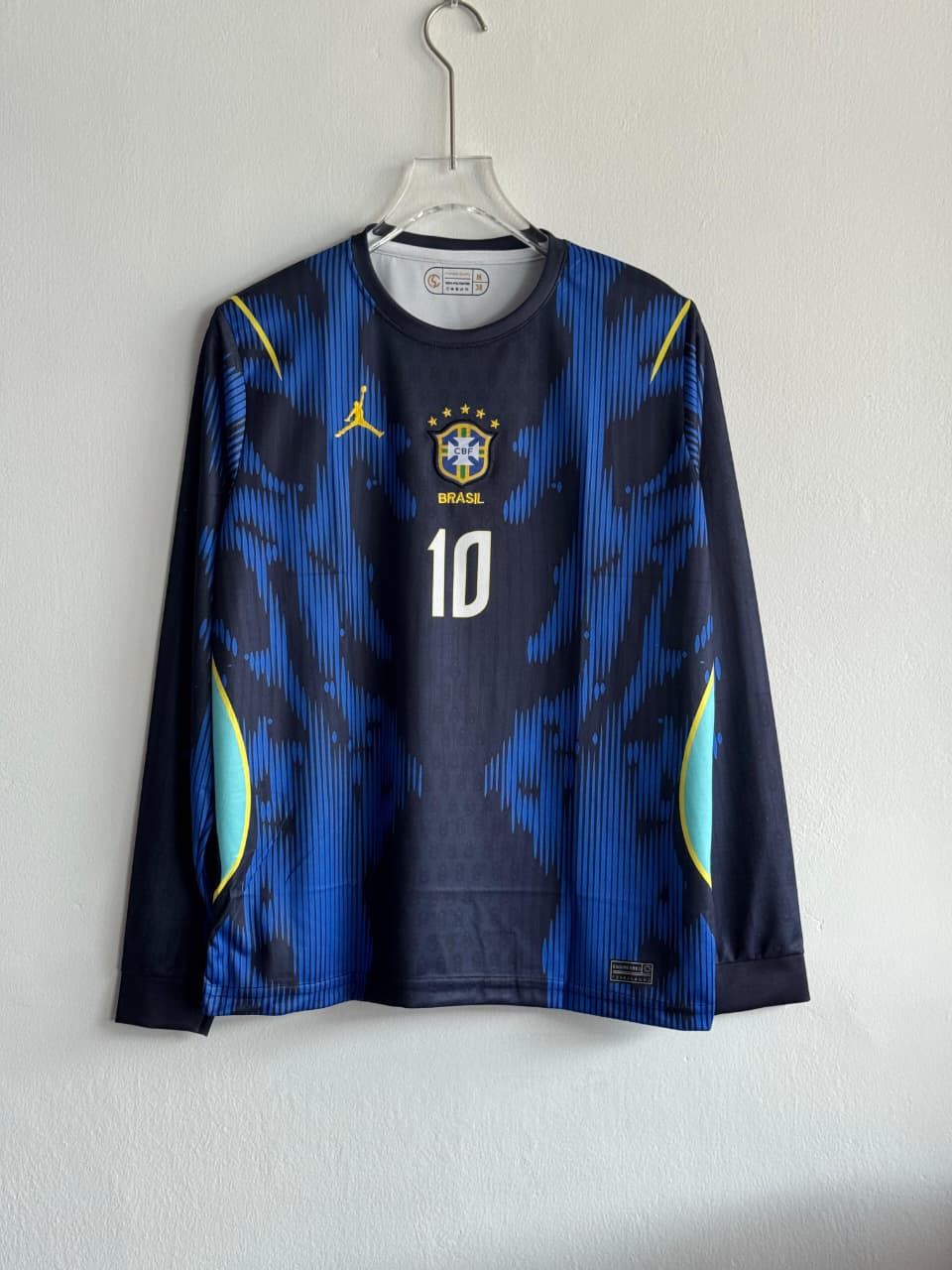 BRAZIL 2026 AWAY KIT NEYMER FULLSLEEVE EMBROIDERY