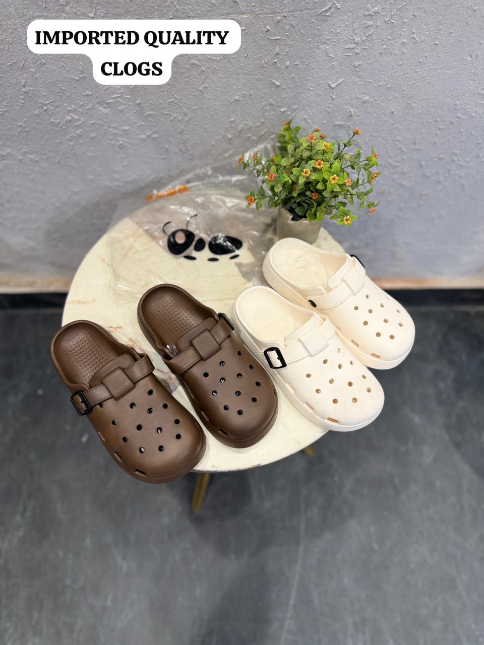 Minimalist Comfort Buckle Clog Slides
