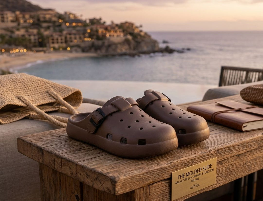 Minimalist Comfort Buckle Clog Slides