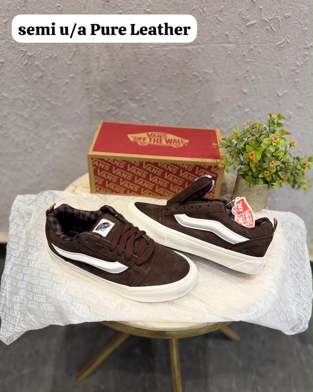 VANS OLD SKOOL KNU COFFEE BROWN