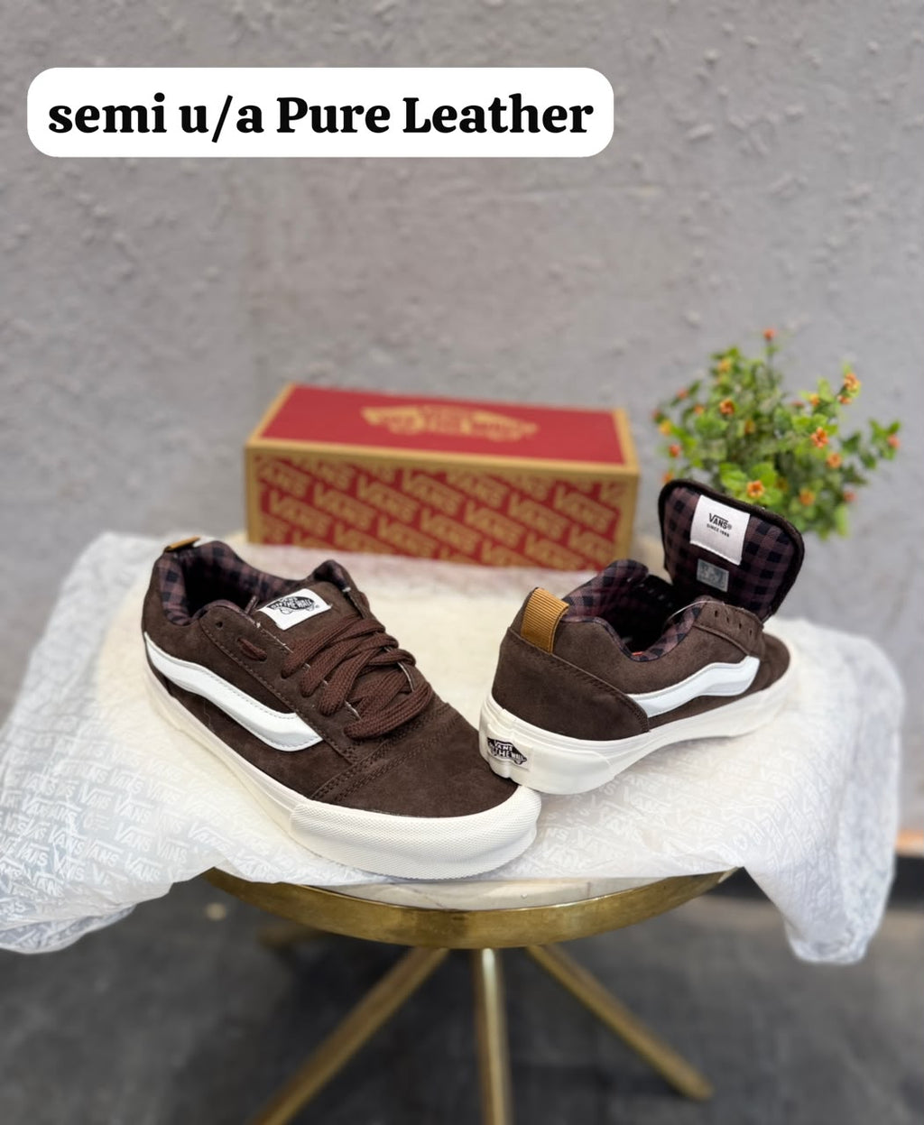 VANS OLD SKOOL KNU COFFEE BROWN