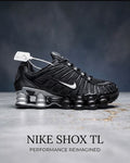 NIKE SHOX TL BLACK SILVER