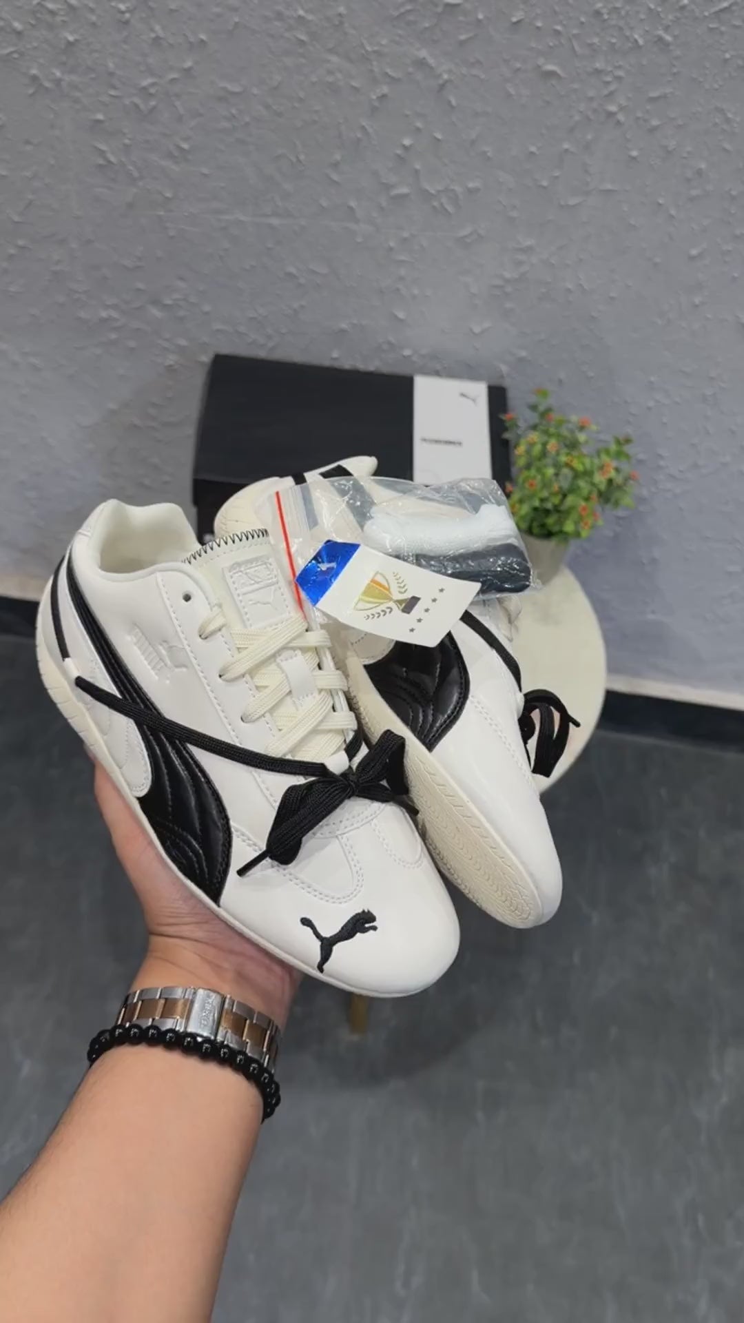 PUMA SPEED CAT ROSE WHITE FOR GIRLS