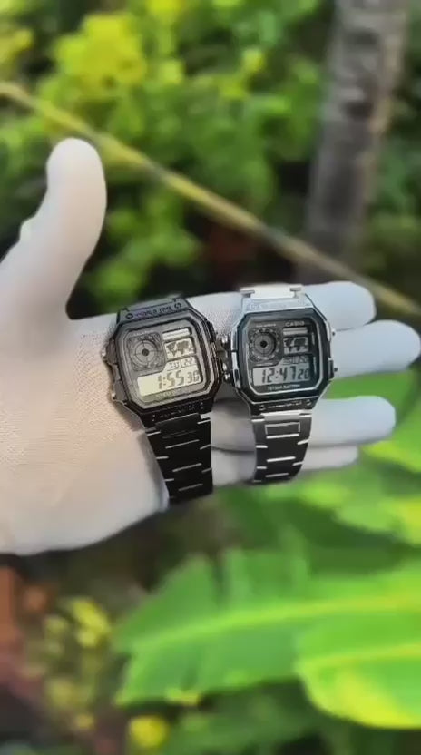 Casio Vintage World Time Digital Watch