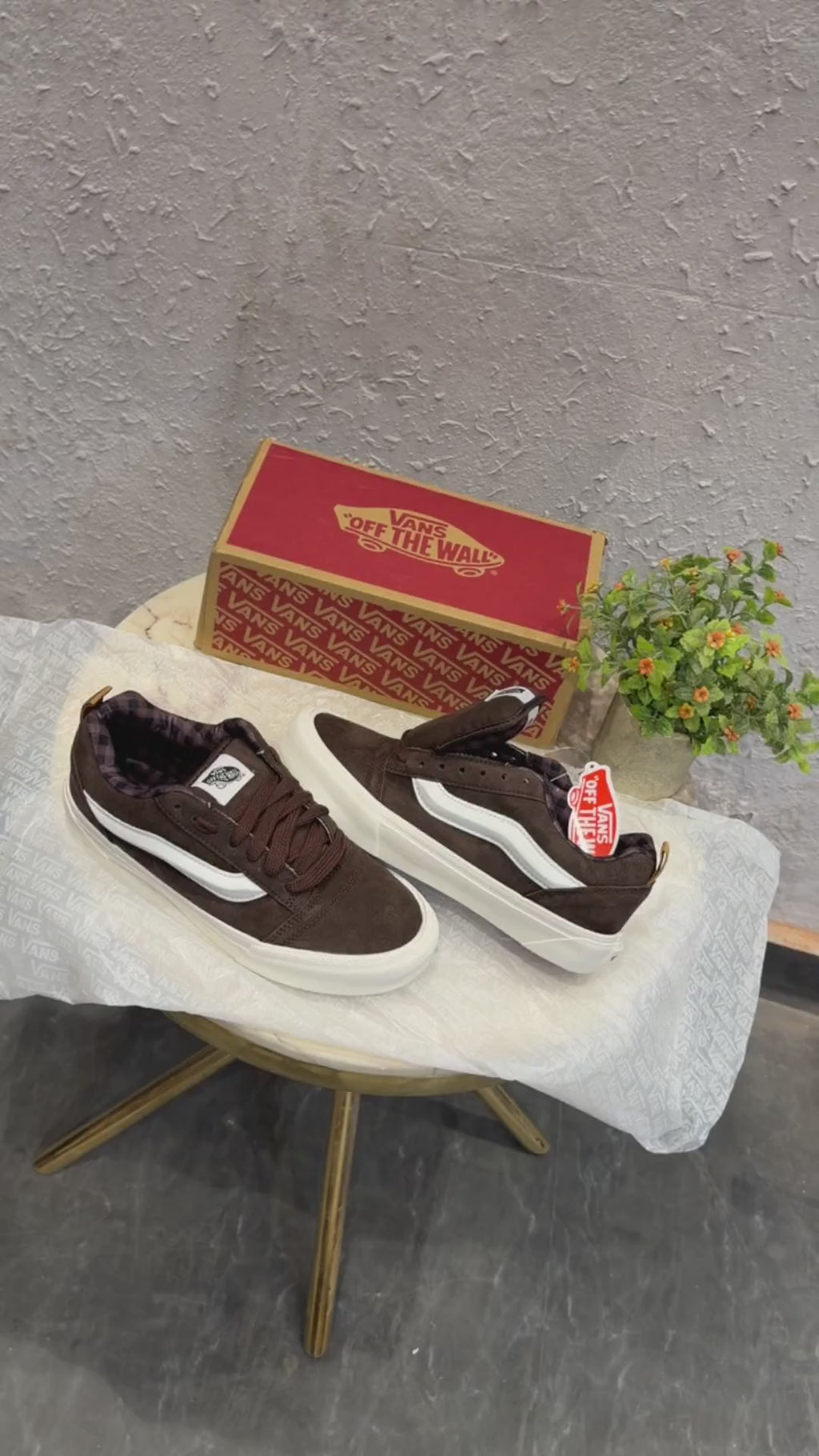 VANS OLD SKOOL KNU COFFEE BROWN