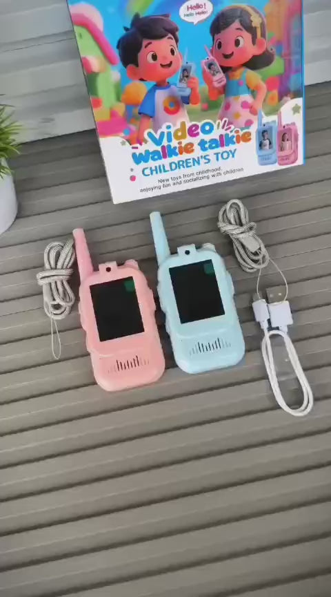Kids Video Walkie Talkie Toy Set